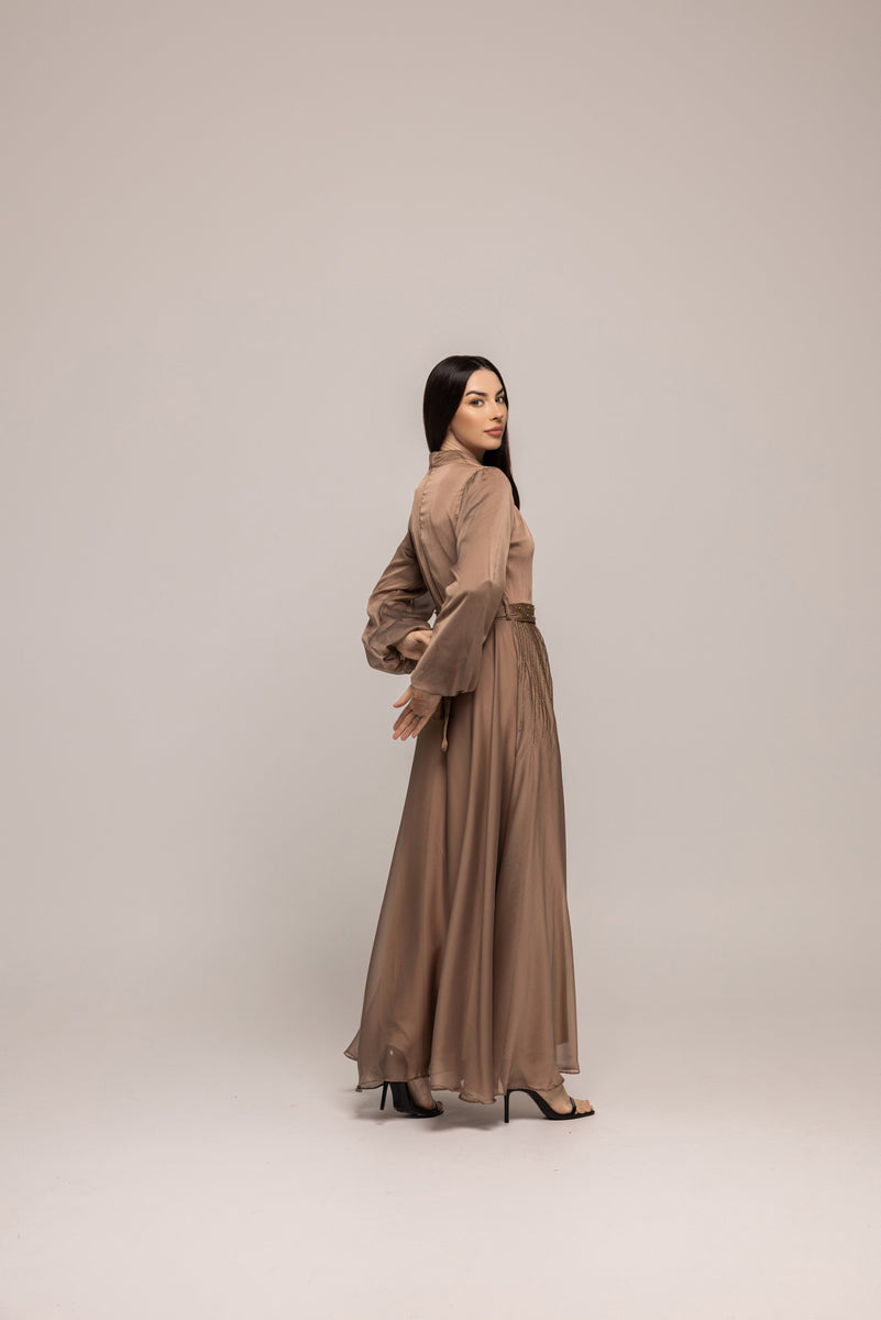 Amira Dress - Hazelnut Couture By Noor Amira Dress - Hazelnut Couture By Noor