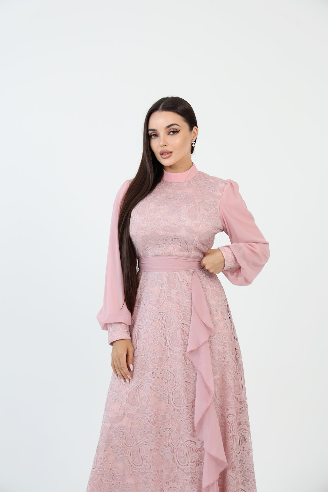 Serena Lace Dress Couture By Noor Serena Lace Dress Couture By Noor
