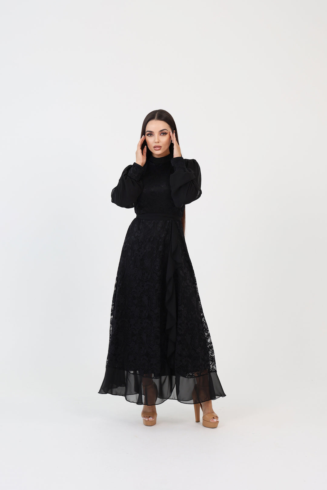 Serena Lace Dress – Couture By Noor